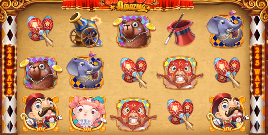 แนะนำเกมสล็อต Amazing Circus